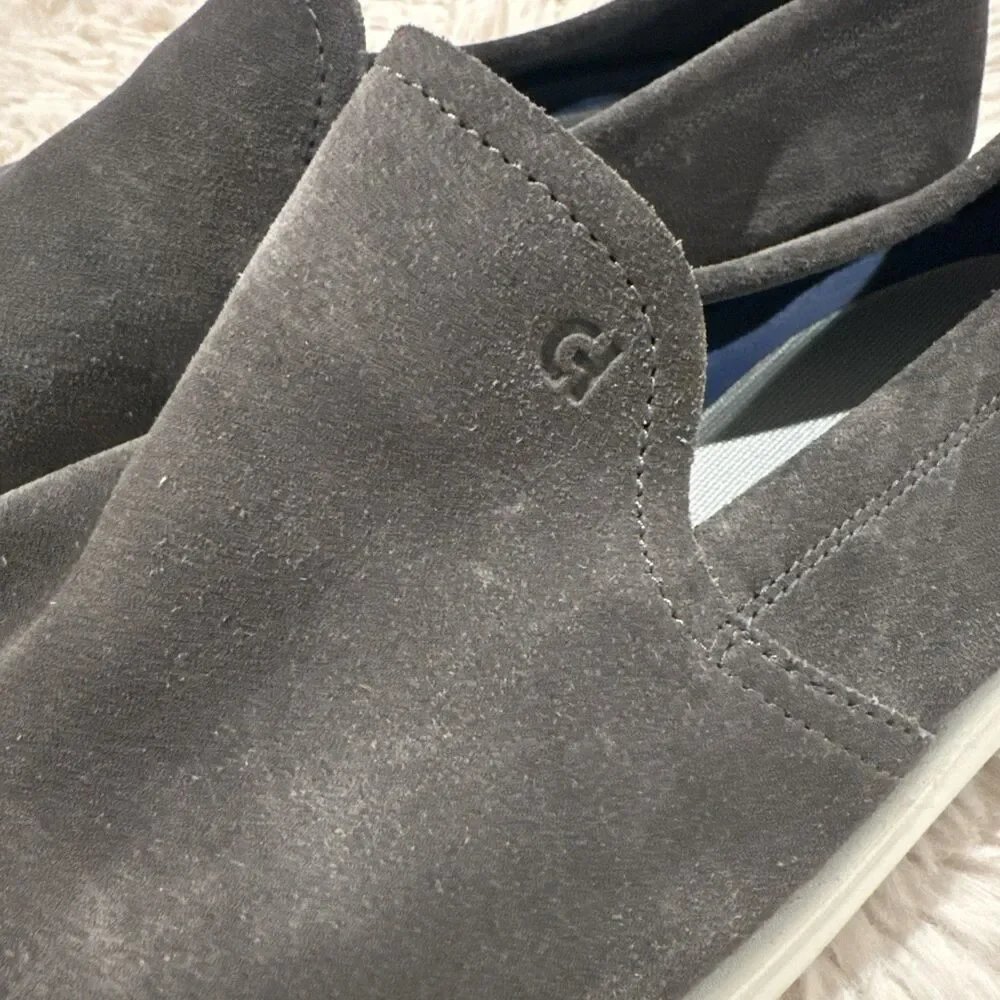 Cole Haan Grand 360 Men’s Grand Ambition Slip On Shoes.  Gray Suede.  10.5 $130
